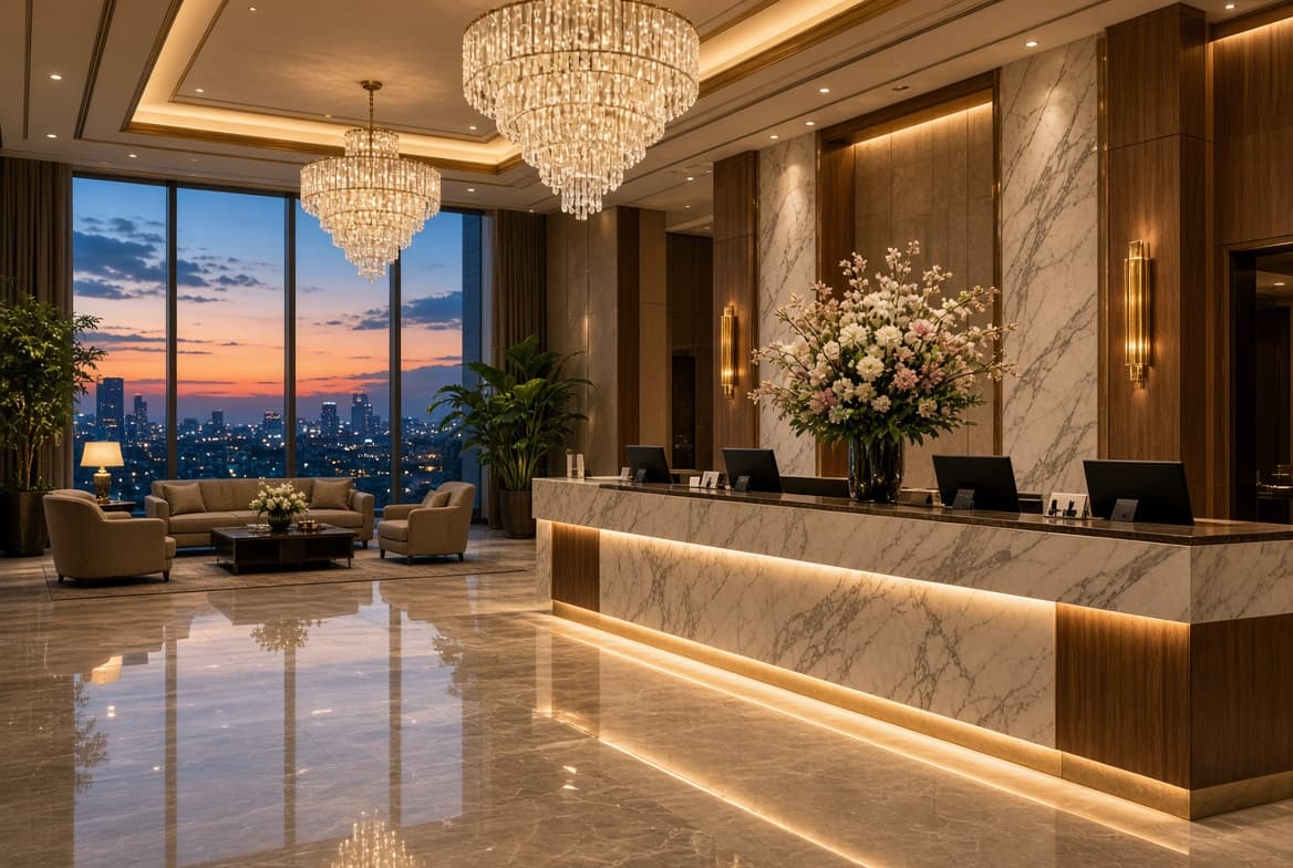 Reception example