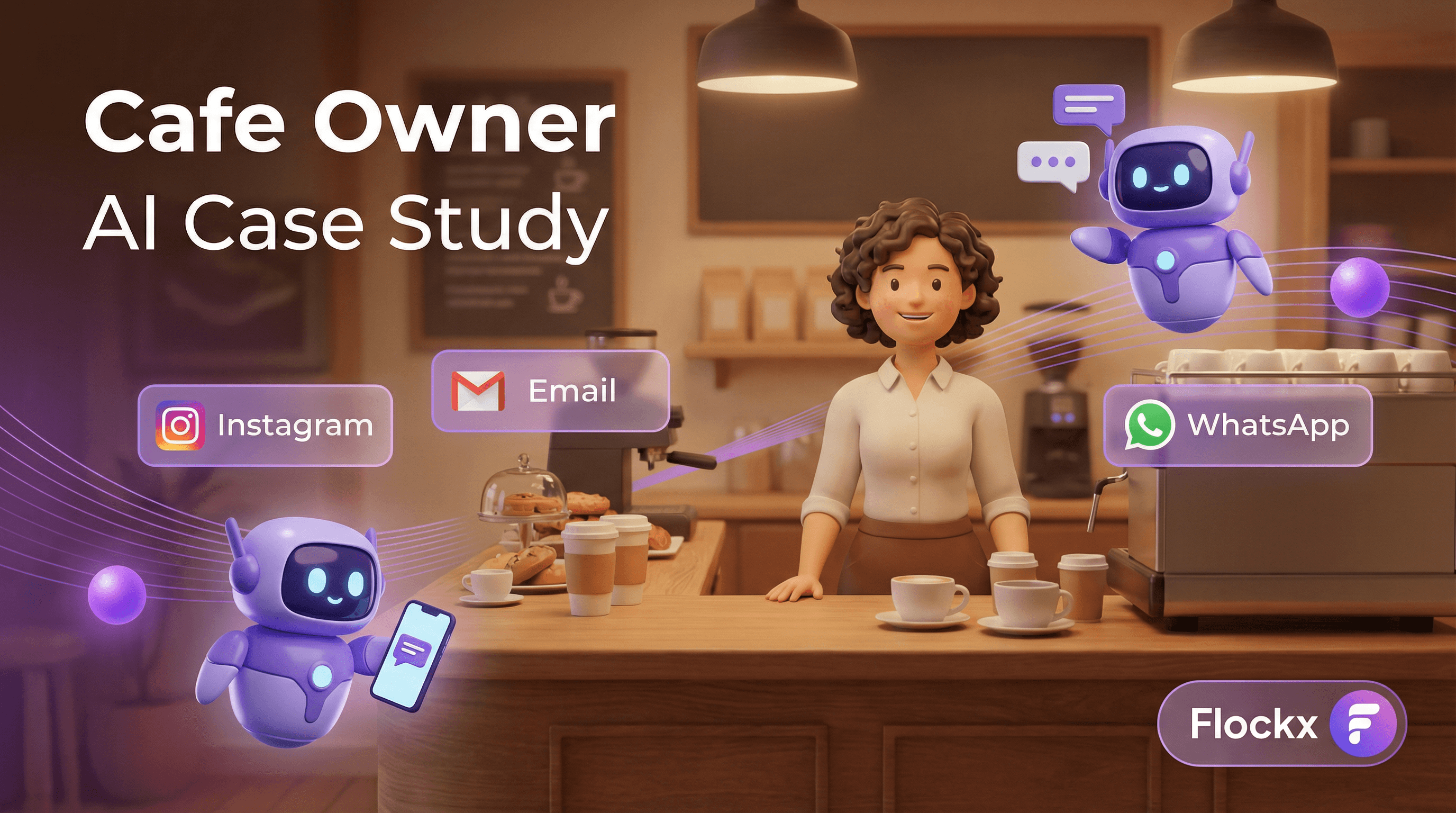 How Maria Reclaimed Her Time - Cafe owner with AI team managing messages