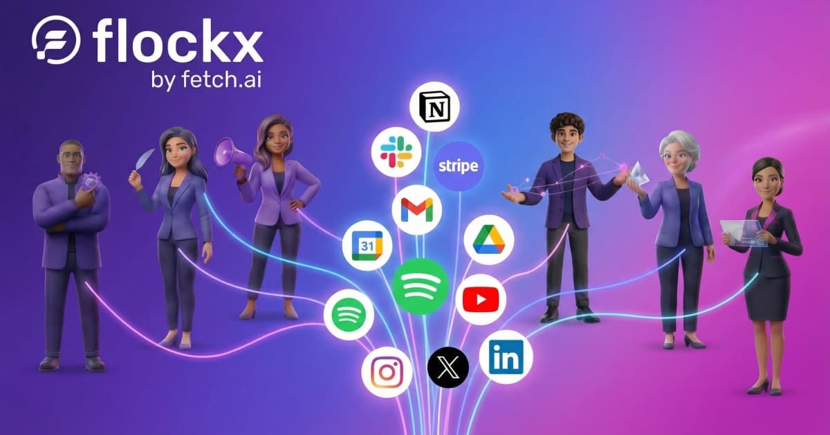 AI Team Integrations - Your AI team connected to Gmail, Notion, LinkedIn, Slack, and Sheets