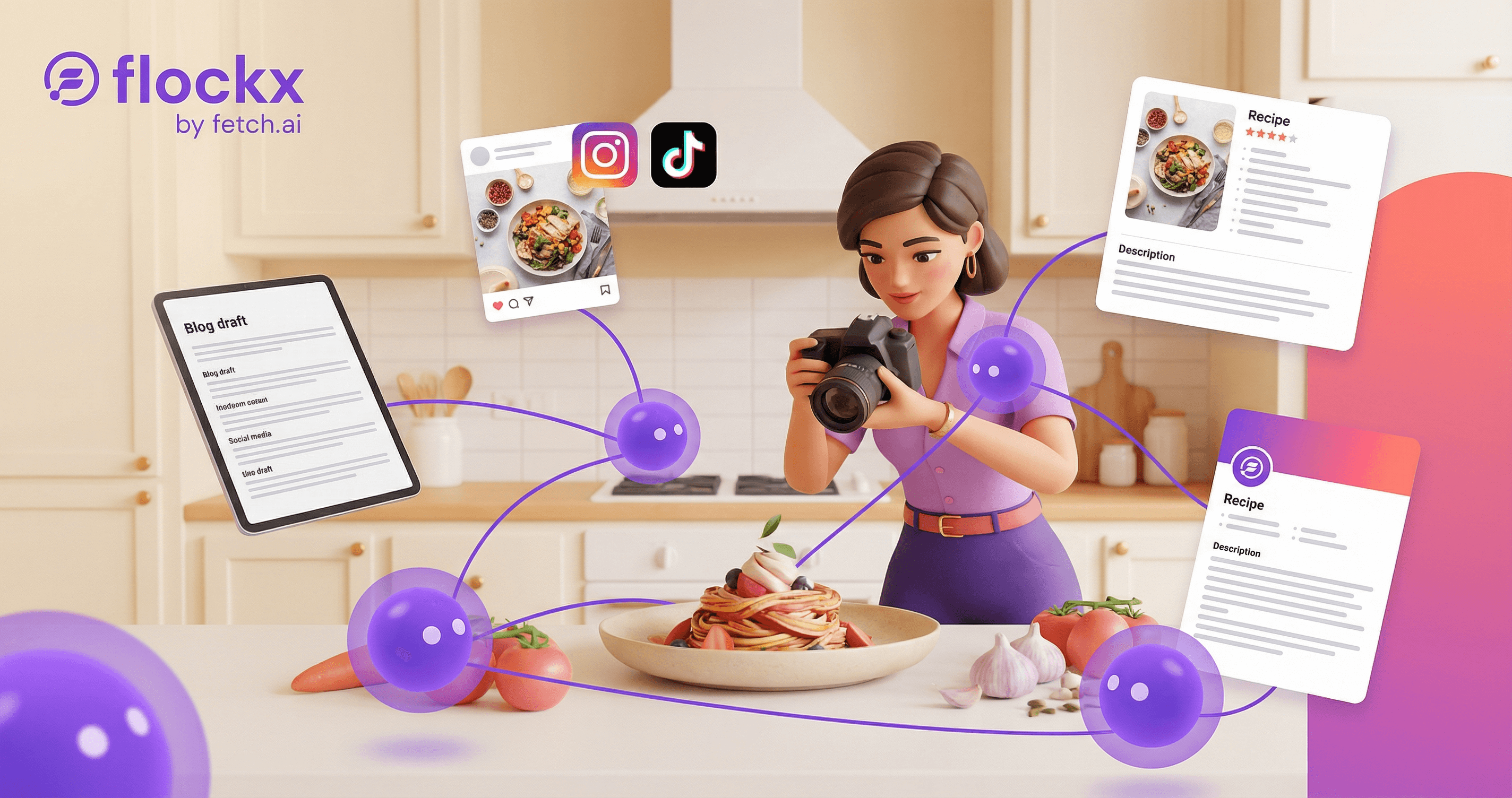 Case Study: How Sarah's Food Blog Grew with AI - Flockx - AI Team for ...