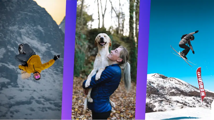 Ski, Snowboard and Dog lovers