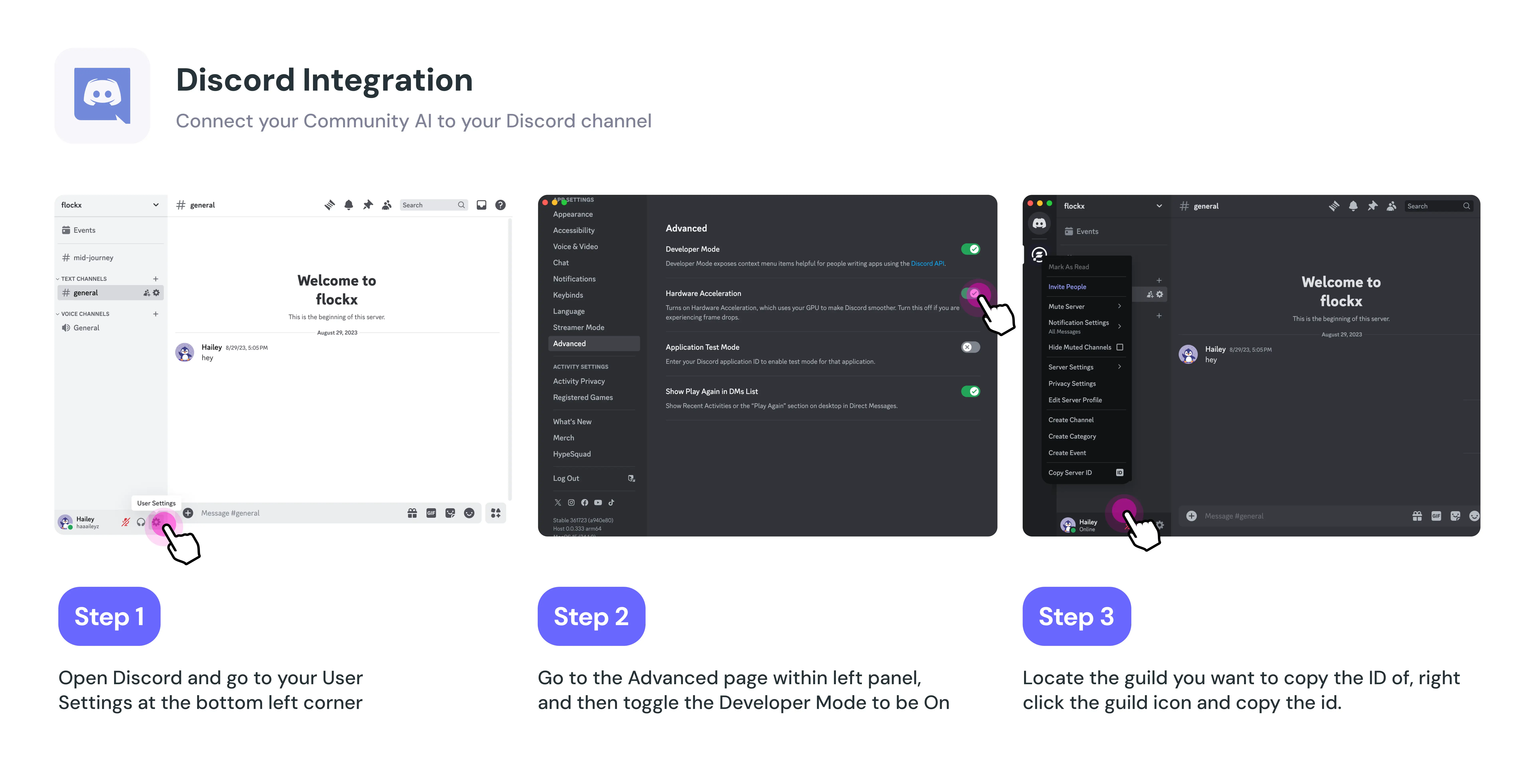 Flockx - How to Add Your AI Agent to Discord: A Step-by-Step Guide